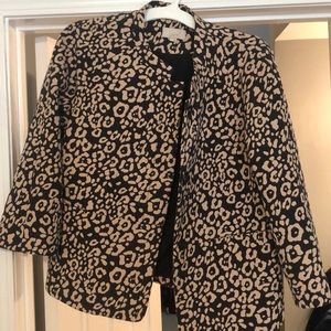 Loft Cheetah Blazer